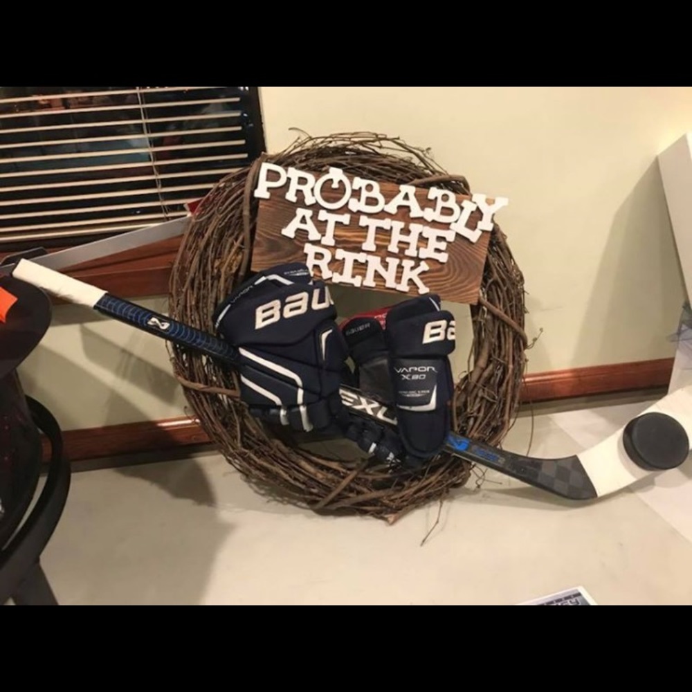 Hockey wreaths!